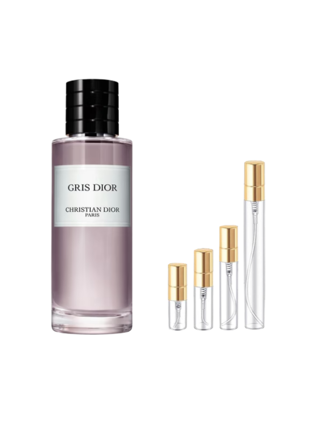Dior Gris Dior Fragrance Samples | Authentic Decants (2ml, 3ml, 5ml, 10ml)