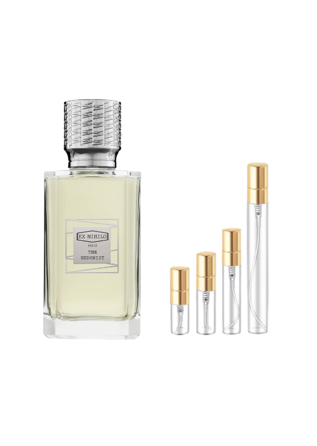 Ex Nihilo Hedonist Fragrance Samples | Authentic Decants (2ml, 3ml, 5ml, 10ml)