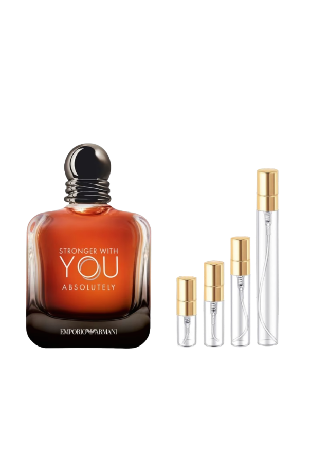 Emporio Armani Stronger with You Absolutely Fragrance Samples | Authentic Decants (2ml, 3ml, 5ml, 10ml)