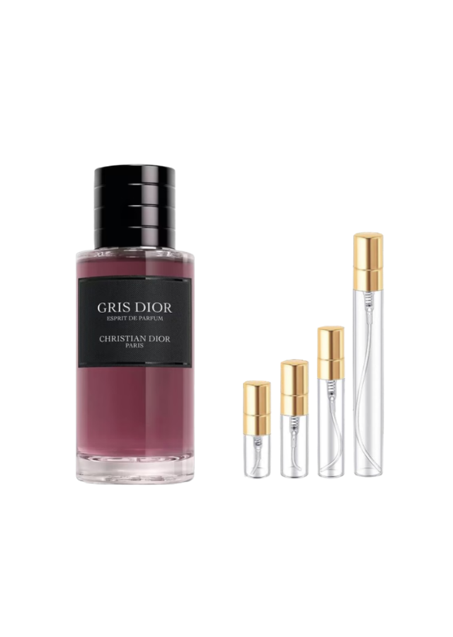 Dior Gris Dior Esprit Fragrance Samples | Authentic Decants (2ml, 3ml, 5ml, 10ml)