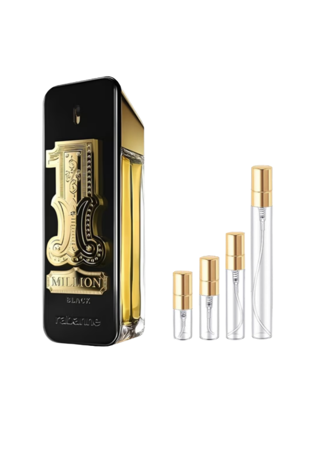 Rabanne 1 Million Black Fragrance Samples | Authentic Decants (2ml, 3ml, 5ml, 10ml)