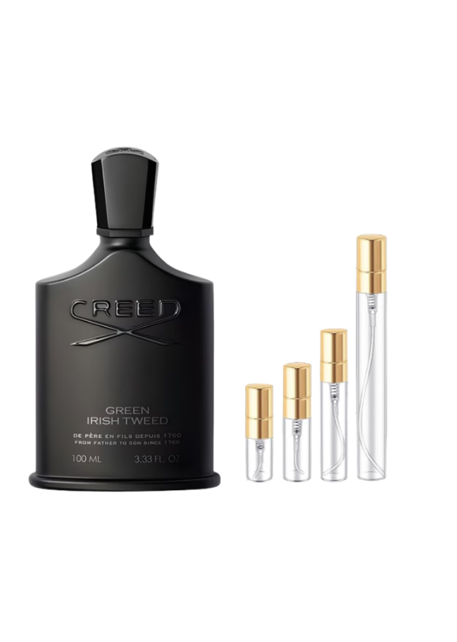 Creed Green Irish Tweed Fragrance Samples | Authentic Decants (2ml, 3ml, 5ml, 10ml)