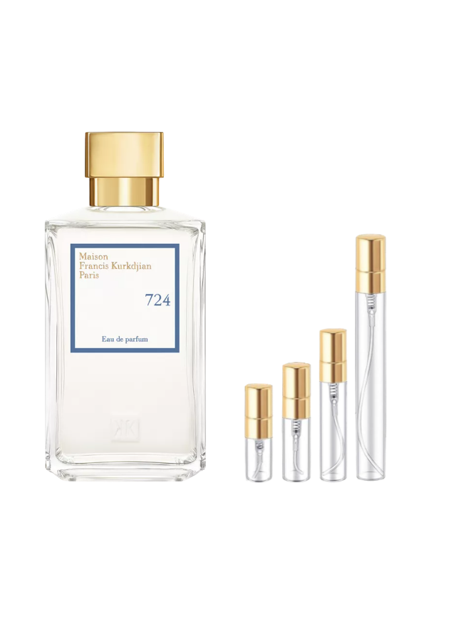 Maison Francis Kurkdjian 724 Fragrance Samples | Authentic Decants (2ml, 3ml, 5ml, 10ml)