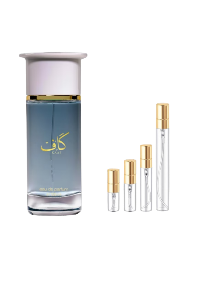 Ahmed Al Maghribi Kaaf Fragrance Samples | Authentic Decants (2ml, 3ml, 5ml, 10ml)