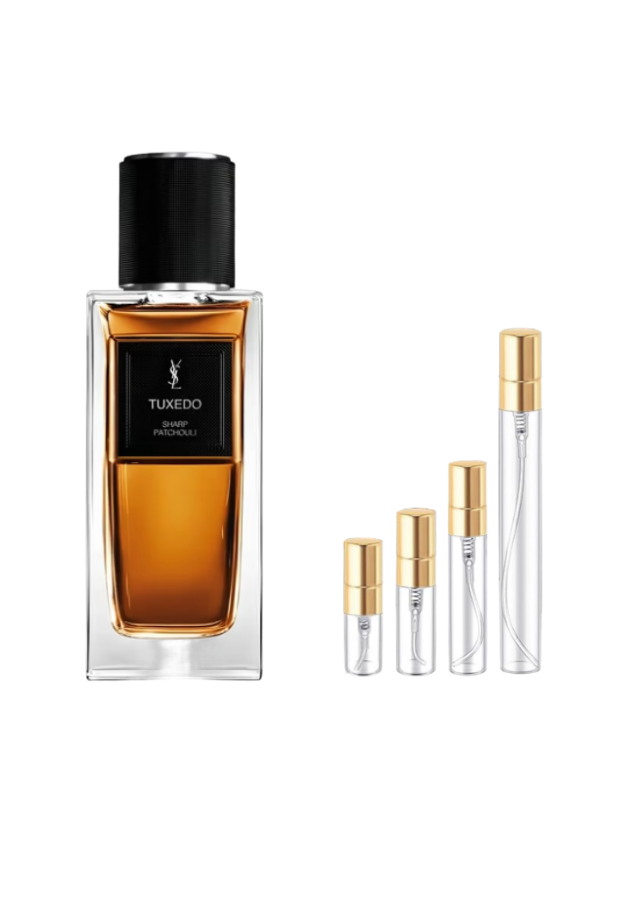 Yves Saint Laurent Tuxedo Sharp Patchouli (Black label) Fragrance Samples | Authentic Decants (2ml, 3ml, 5ml, 10ml)