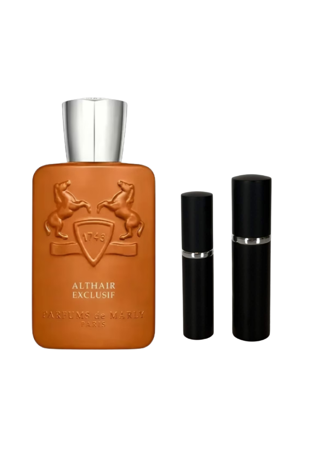 Parfums de Marly Althaïr Exclusif Fragrance Samples | Authentic Decants (2ml, 3ml, 5ml, 10ml)