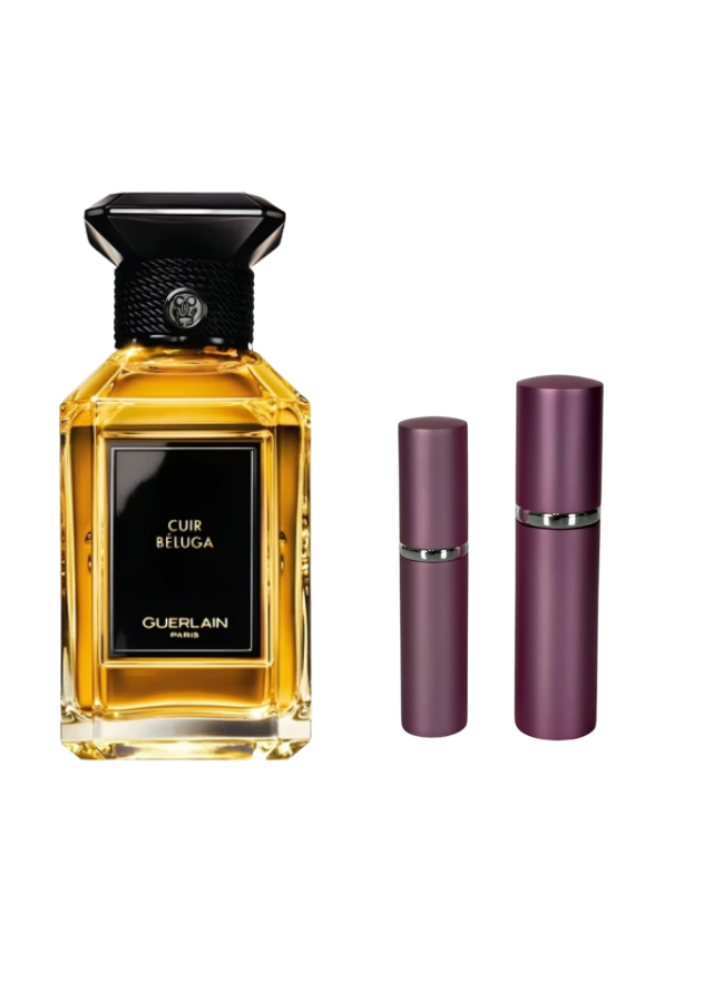 Guerlain Cuir Béluga Fragrance Samples | Authentic Decants (2ml, 3ml, 5ml, 10ml)
