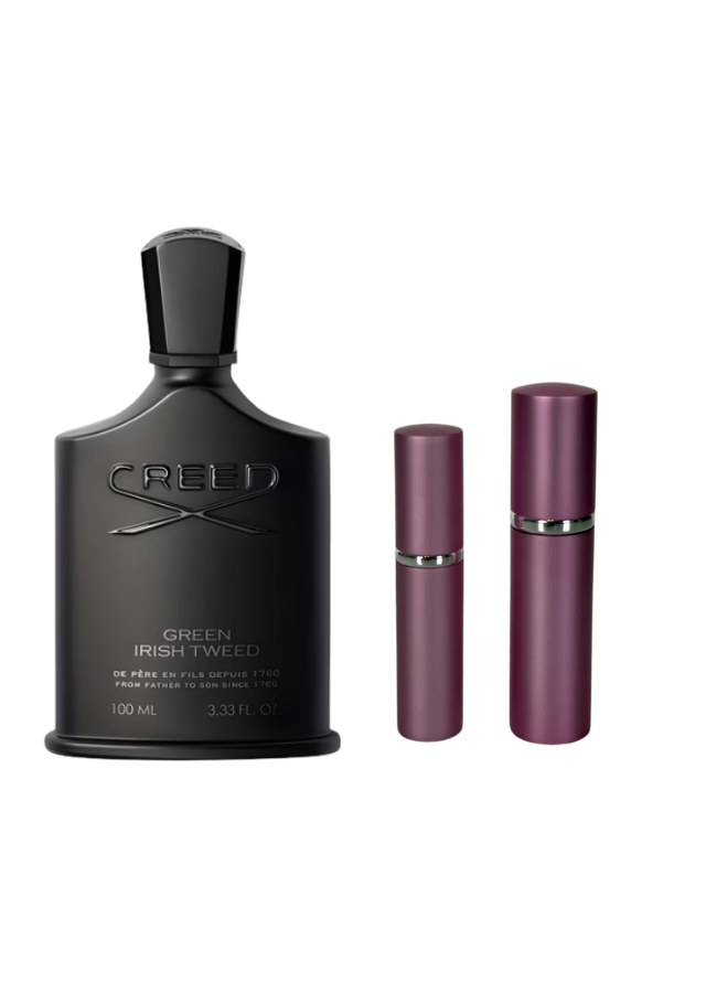 Creed Green Irish Tweed Fragrance Samples | Authentic Decants (2ml, 3ml, 5ml, 10ml)