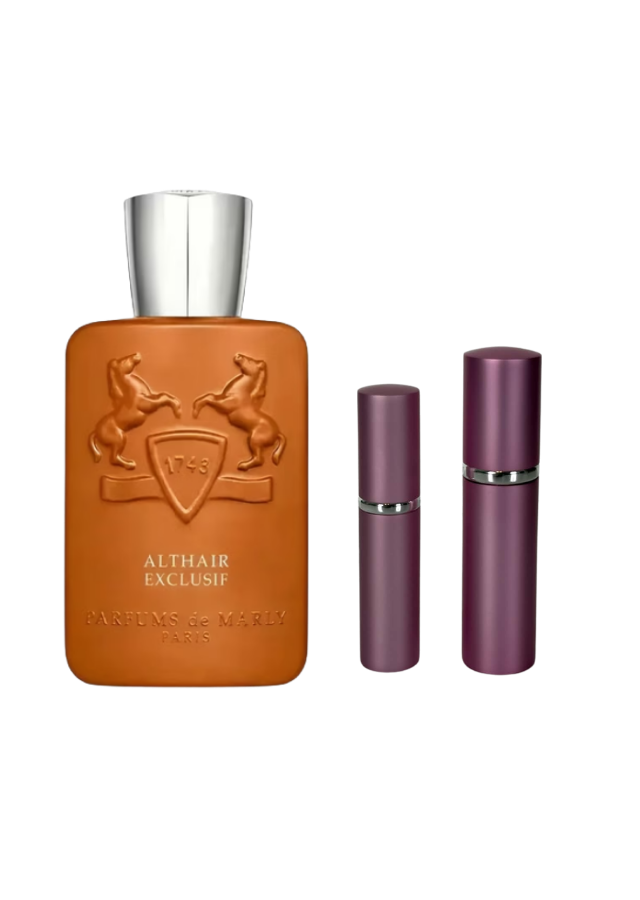 Parfums de Marly Althaïr Exclusif Fragrance Samples | Authentic Decants (2ml, 3ml, 5ml, 10ml)