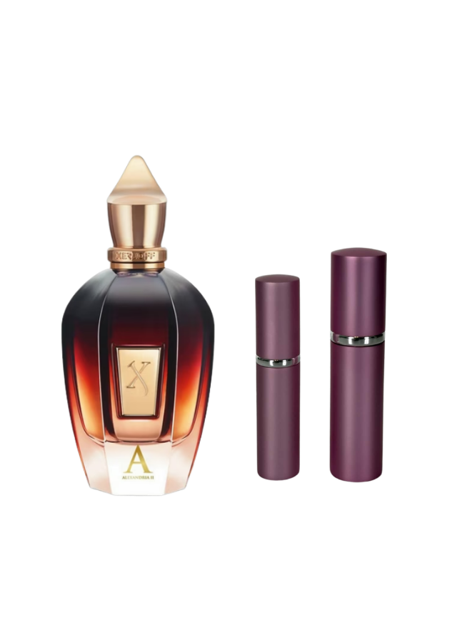 Xerjoff Alexandria II Fragrance Samples | Authentic Decants (2ml, 3ml, 5ml, 10ml)