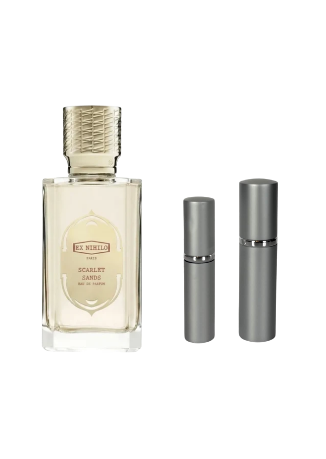 Ex Nihilo Scarlet Sands Fragrance Samples | Authentic Decants (2ml, 3ml, 5ml, 10ml)
