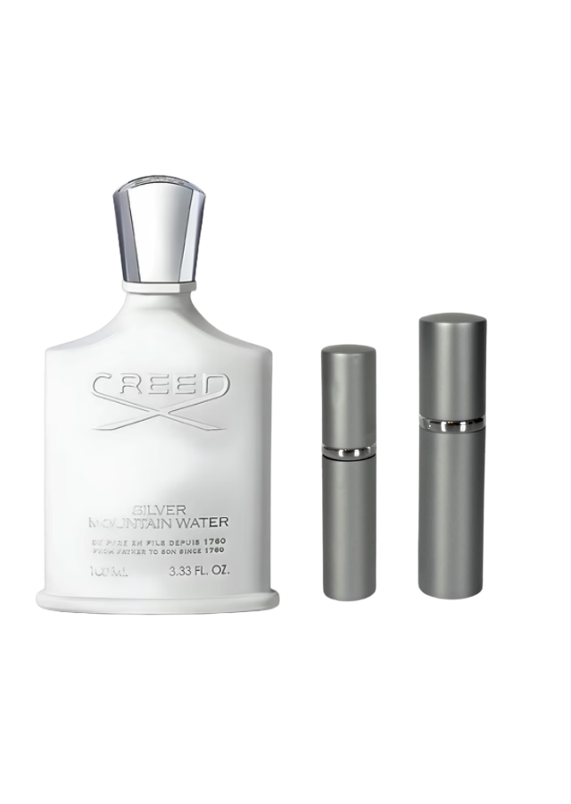 Creed Silver Mountain Water Fragrance Samples | Authentic Decants (2ml, 3ml, 5ml, 10ml)