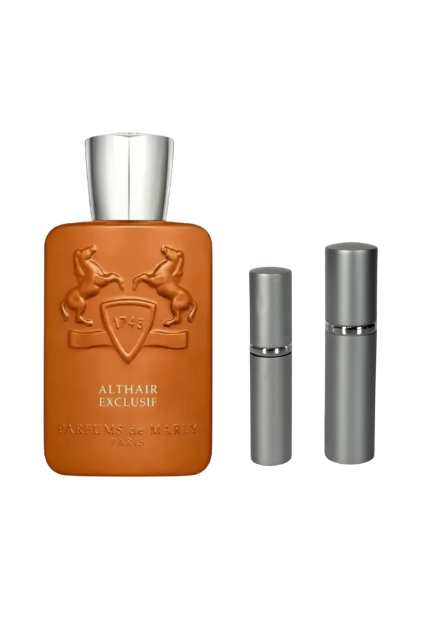 Parfums de Marly Althaïr Exclusif Fragrance Samples | Authentic Decants (2ml, 3ml, 5ml, 10ml)