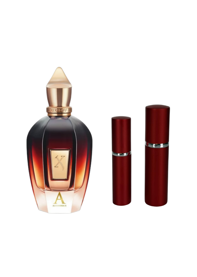 Xerjoff Alexandria II Fragrance Samples | Authentic Decants (2ml, 3ml, 5ml, 10ml)