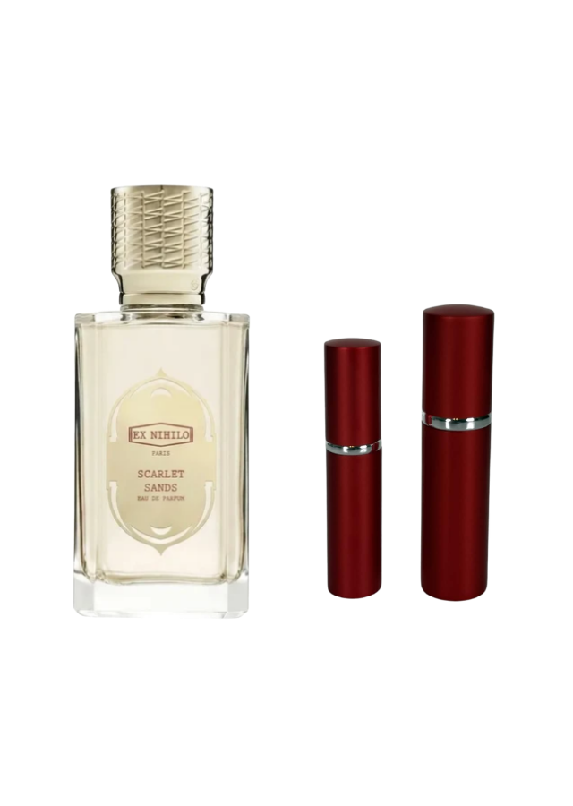 Ex Nihilo Scarlet Sands Fragrance Samples | Authentic Decants (2ml, 3ml, 5ml, 10ml)
