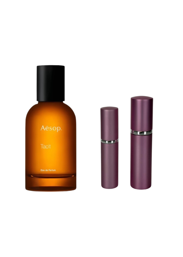 Aesop Tacit Eau de Parfum Unisex with 5ml and 10ml Pink Premium Atomizers