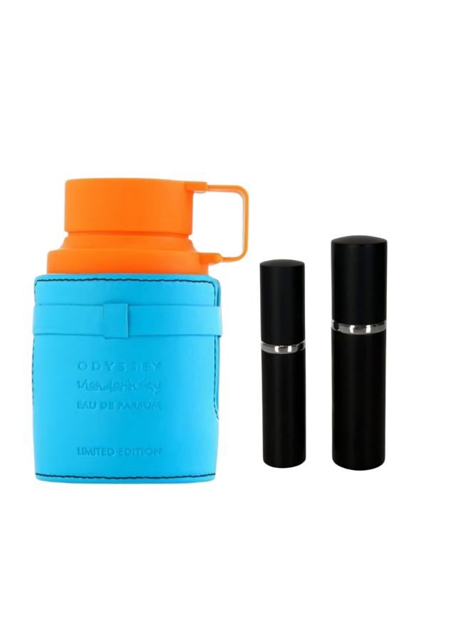 Armaf Odyssey Mandarin Sky Eau de Parfum for Men with 5ml and 10ml Black Premium Atomizers