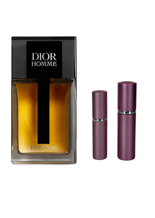 Dior Homme Intense Eau de Parfum for Men with 5ml and 10ml Pink Premium Atomizers
