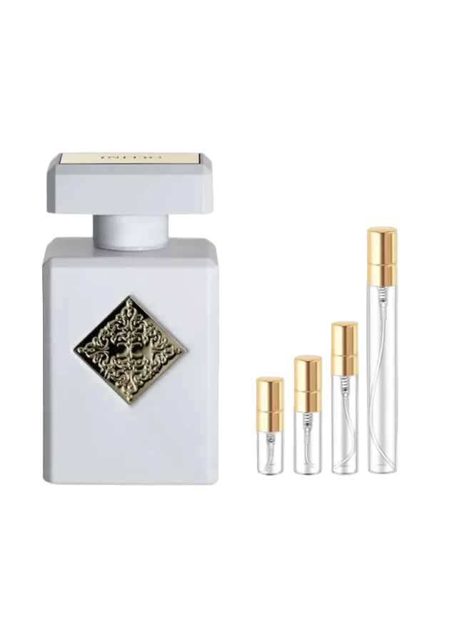 Initio Musk Therapy Extrait de Parfum Unisex with 2ml, 3ml, 5ml, and 10ml Glass Decants with Gold Caps