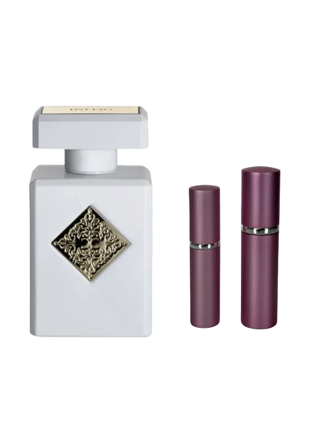 Initio Musk Therapy Extrait de Parfum Unisex with 5ml and 10ml Pink Premium Atomizers