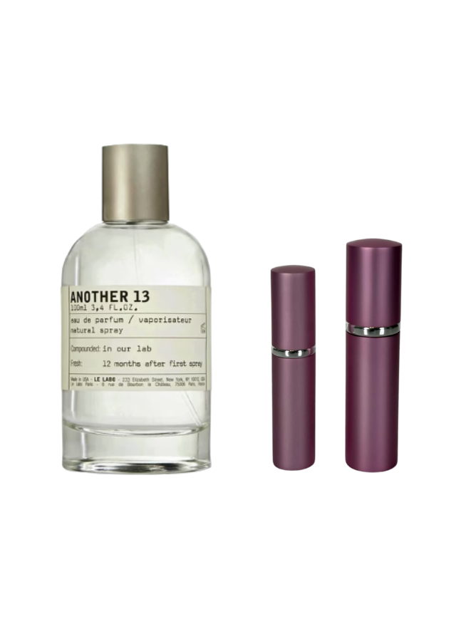 Le Labo Another 13 Eau de Parfum Unisex with 5ml and 10ml Pink Premium Atomizers
