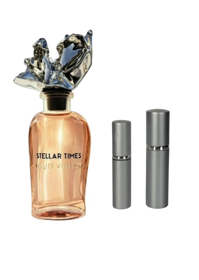 Louis Vuitton Stellar Times with 5ml and 10ml Silver Premium Atomizers