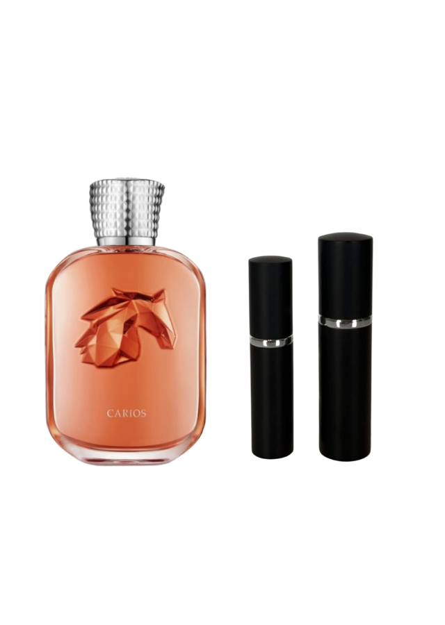 Parfums de Marly Carios Extrait de Parfum Unisex with 5ml and 10ml Black Premium Atomizers