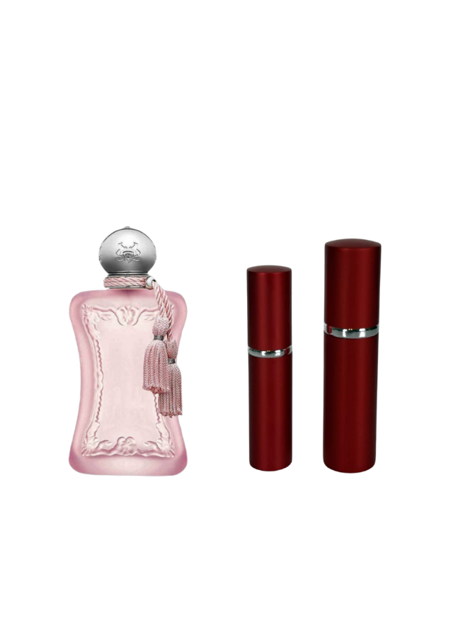Parfums de Marly Delina La Rosée Eau de Parfum for Women with 5ml and 10ml Red Premium Atomizers