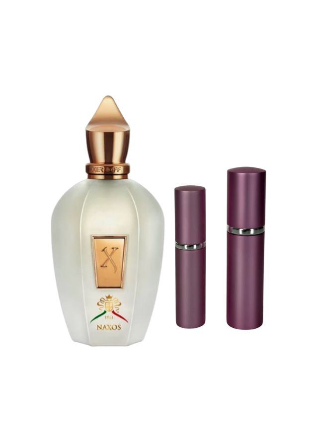 Xerjoff 1861 Naxos Eau de Parfum Unisex with 5ml and 10ml Pink Premium Atomizers
