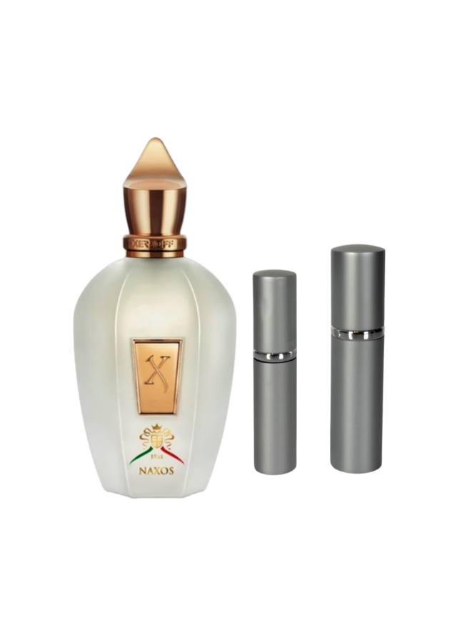 Xerjoff 1861 Naxos Eau de Parfum Unisex with 5ml and 10ml Silver Premium Atomizers