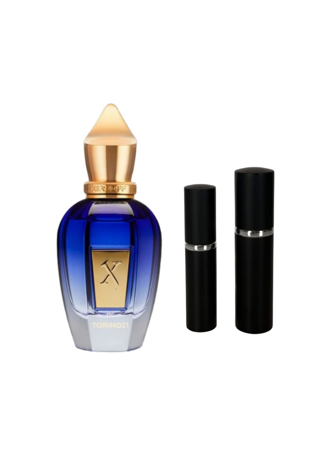 Xerjoff Torino21 Eau de Parfum Unisex with 5ml and 10ml Black Premium Atomizers