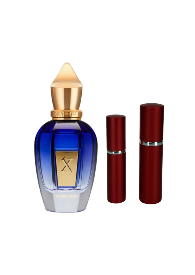 Xerjoff Torino21 Eau de Parfum Unisex with 5ml and 10ml Red Premium Atomizers